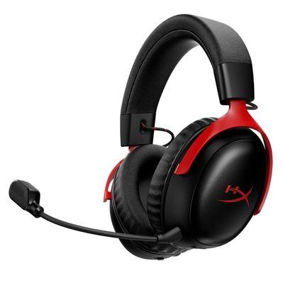 Навушники HyperX Cloud III S Wireless/USB-A/USB-C Black/Red (A59Z0AA)