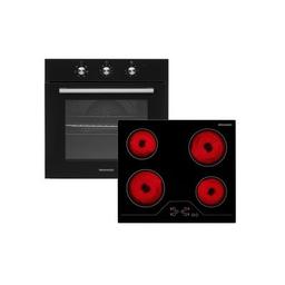 Комплект вбудованої техніки GRANADO GEO 62-0200 black + GVH 624