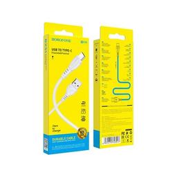 Дата кабель USB 2.0 AM to Micro 5P 1.0m 2.4A black BOROFONE (6931474743916)