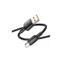 Дата кабель USB 2.0 AM to USB-C 100W black BOROFONE (6941991103179)