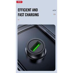 Зарядное устройство XO USB QC3.0 black (CC39-BK)