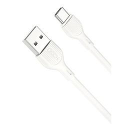 Дата кабель USB 2.0 AM to USB-C 2.0m 2.1A XO (CB-200UC)