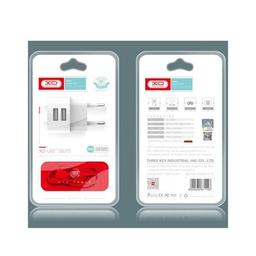 Зарядний пристрій XO 2xUSB 2.4A + cable USB to Micro 5P white (L62-M-WH)