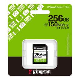 Карта памяти Kingston 256GB SDXC class 10 UHS-I V10 A1 Canvas Select Plus (SDS3/256GB)