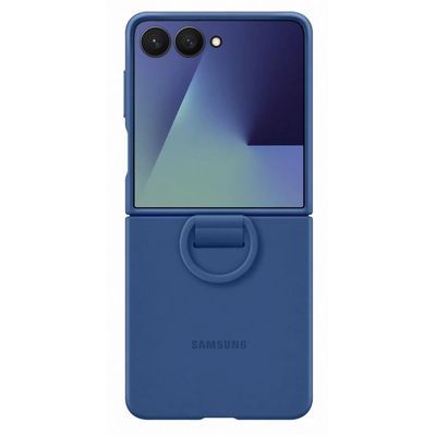 Чохол до мобільного телефона Samsung Silicone with Ring Galaxy Flip 7 Navy (EF-PF766TNEGUA)