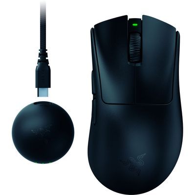 Мишка Razer DeathAdder V4 Pro Wireless/USB Black (RZ01-05330100-R3G1)