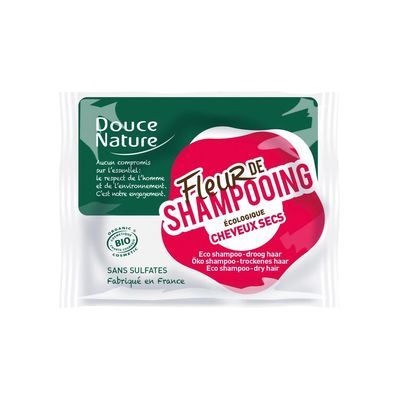 Шампунь Douce Nature Fleur De Shampoo Твердий Для сухого волосся 85 г (3380380058578)