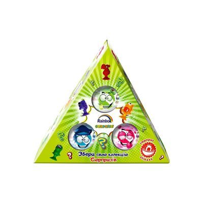 Бомбочка для ванни AquaShine Rainbow Набір з сюрпризом 3 x 100 г (4820240940715)