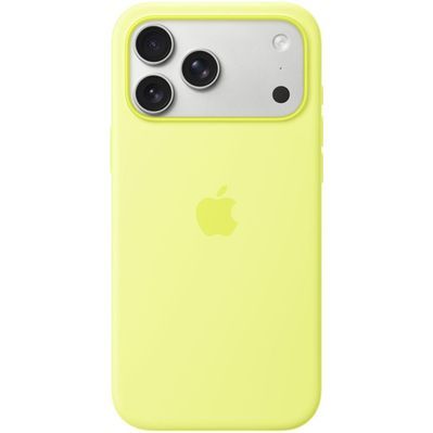 Чохол до мобільного телефона Apple iPhone 17 Pro Max Silicone with MagSafe - Neon Yellow Model A3560 (MGFM4ZM/A)