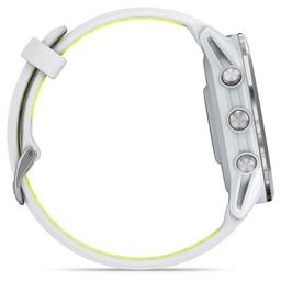 Смарт-годинник Garmin Forerunner 970, Whitestone/Amp Yellow, GPS (010-02969-11)