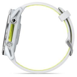Смарт-годинник Garmin Forerunner 970, Whitestone/Amp Yellow, GPS (010-02969-11)