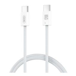 Дата кабель USB-C to USB-C 1.0m 60W white XO (NBQ273_C_White)