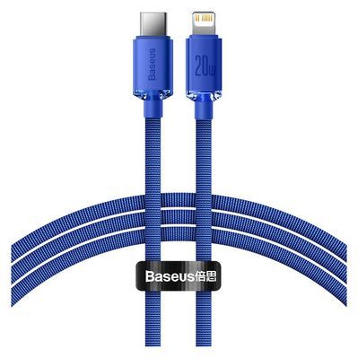 Дата кабель USB-C to Lightning 1.2m 20W blue Baseus (CAJY000203)