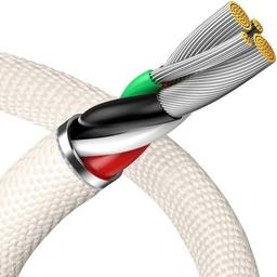 Дата кабель USB 2.0 AM to Lightning 2.0m 2.4A pink Baseus (CAJY001204)