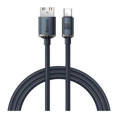Дата кабель USB 2.0 AM to USB-C 1.2m 100W black Baseus (CAJY000401)