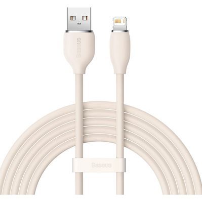 Дата кабель USB 2.0 AM to Lightning 2.0m 2.4A pink Baseus (CAGD000104)