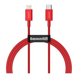 Дата кабель USB-C to Lightning 1.0m 20W red Baseus (CATLYS-A09)