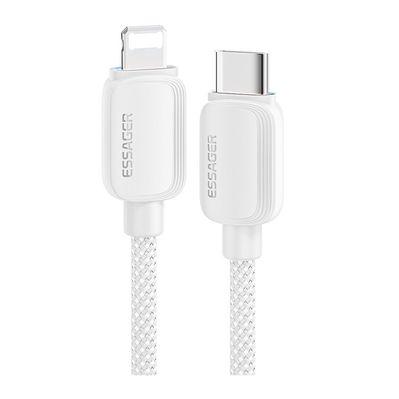 Дата кабель USB-C to Lightning 2.0m 20W white Essager (EXCTL-WLA02-P)