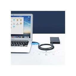 Дата кабель USB 2.0 AM/AM 0.5m US102 black Ugreen (10308)