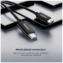 Дата кабель USB-C 2.0 AM to Mini 5P 1.0m US242 black Ugreen (50445)