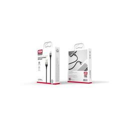 Дата кабель USB 2.0 AM to Micro 5P 1.0m 2.4A double-sided NB188 gray XO (6920680879717)