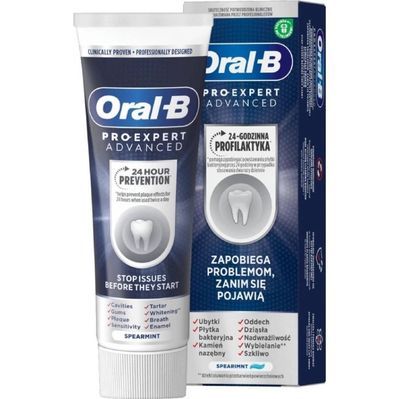 Зубна паста Oral-B Pro-Expert Додаткове відбілювання 75 мл (8700216106702)
