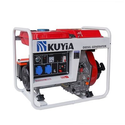 Генератор Kuyia TM5000CL, дизельний, 240V, 50Hz, 4,5-5kW, стартер, 12,5л (KYTM5000CL-1F-220-DA)