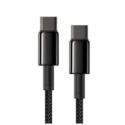 Дата кабель USB-C to USB-C 1.0m 100W black Baseus (CATWJ-01)