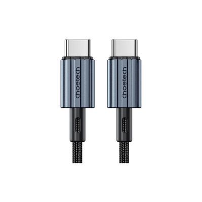 Дата кабель USB-C to USB-C 2.0m PD60W black Choetech (6932112105035)