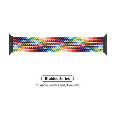 Ремінець до смарт-годинника Armorstandart Braided Solo Loop для Apple Watch 49/46/45/44/42 (Series 1-3) Pride Edit Size 10 (172 mm) (ARM64936)