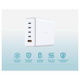Зарядное устройство D-Link 4xUSB-C + 1xUSB PD240W GaN white (DCF-241)