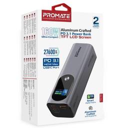 Батарея универсальная Promate 27600mAh PD3.1/140W (titan-160)