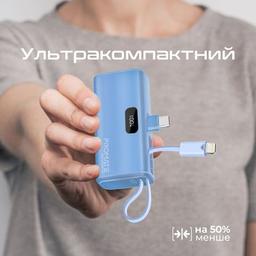 Батарея универсальная Promate 5000mAh PD/20W (nanopack-5.navy)