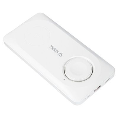Батарея універсальна YENKEE 10000mAh, PD, 22,5W, 3in1, Qi Wireless, white (YPB 510 / 37000006)