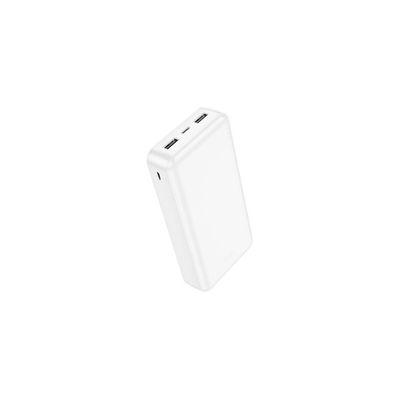 Батарея универсальная HOCO 20000mAh, USB+Type-C, 2A, White (J100A / 44572)