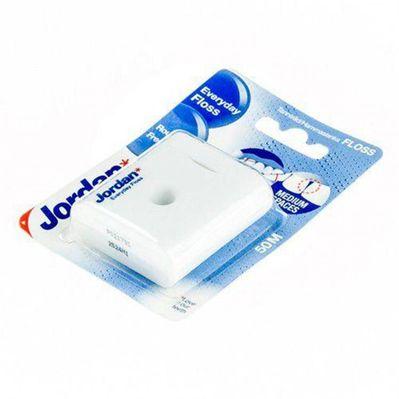 Зубная нить Jordan Everyday с фтором и мятой 50 м (6828900)